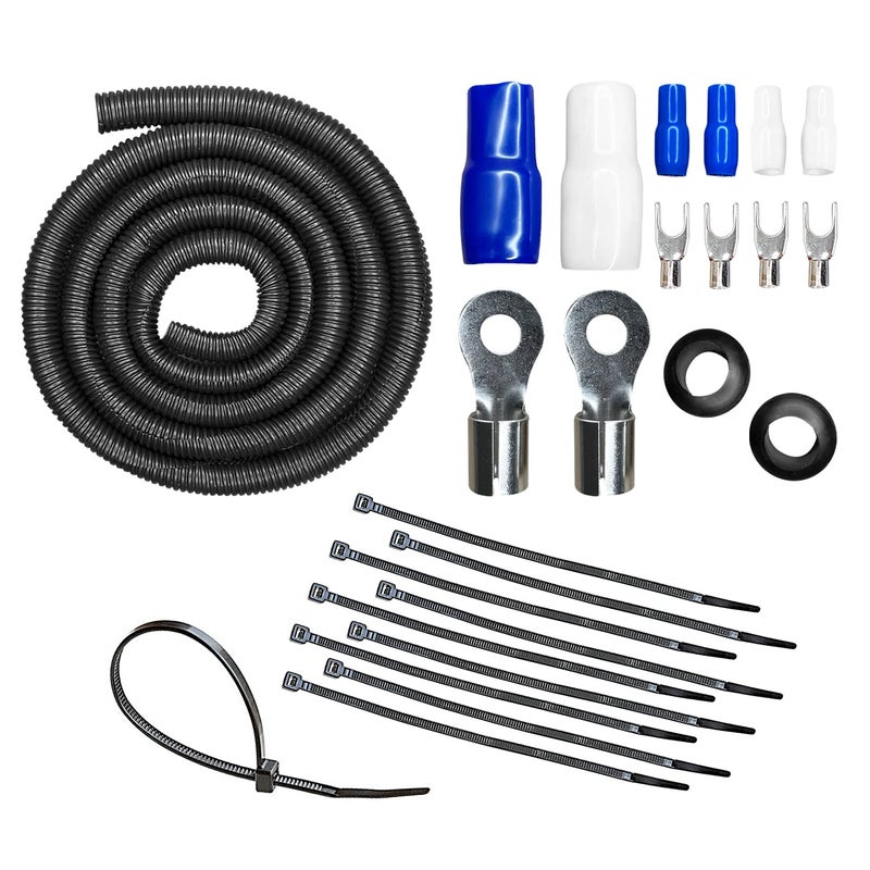 CT Sounds طقم تركيب أسلاك مكبر الصوت 4 قياس OFC كامل، AMPKIT-4GA-ELITE - Image 5